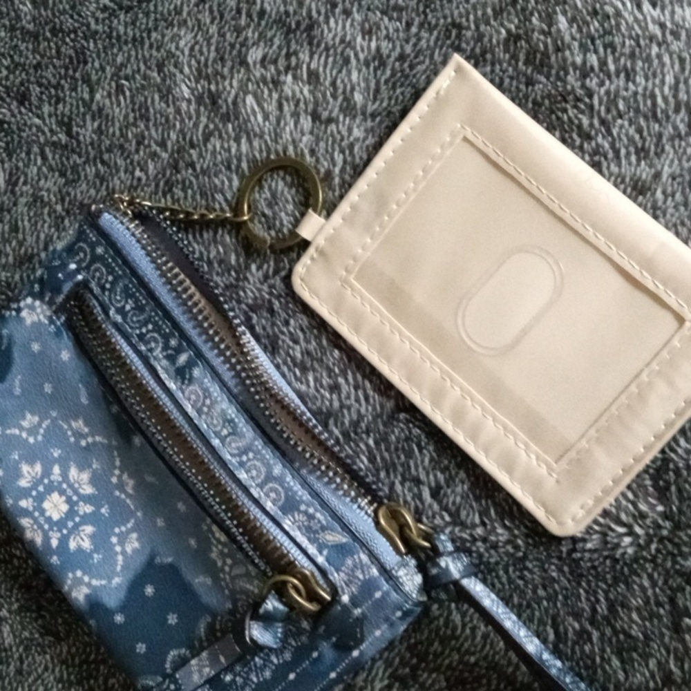 Safe Keeper RFID blocking mini wallet/coin purse bandana print - Picture 4 of 9
